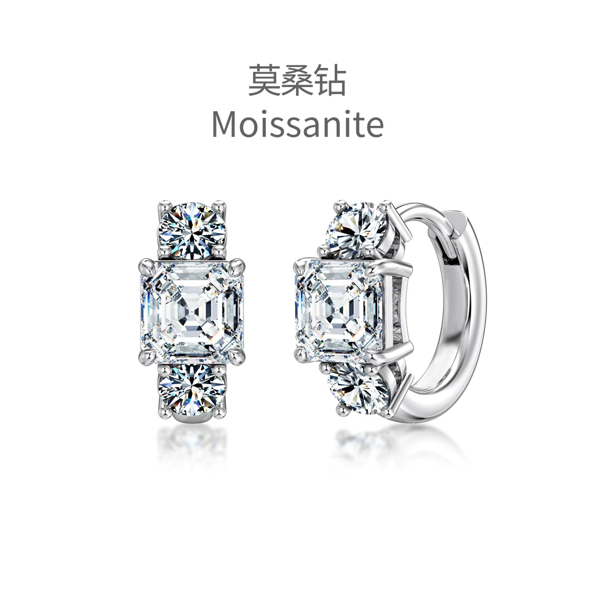 Earrings · DO110012-S-W-WH