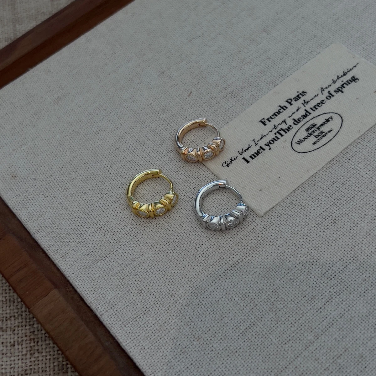 Earrings · DO110014-S-W-WH