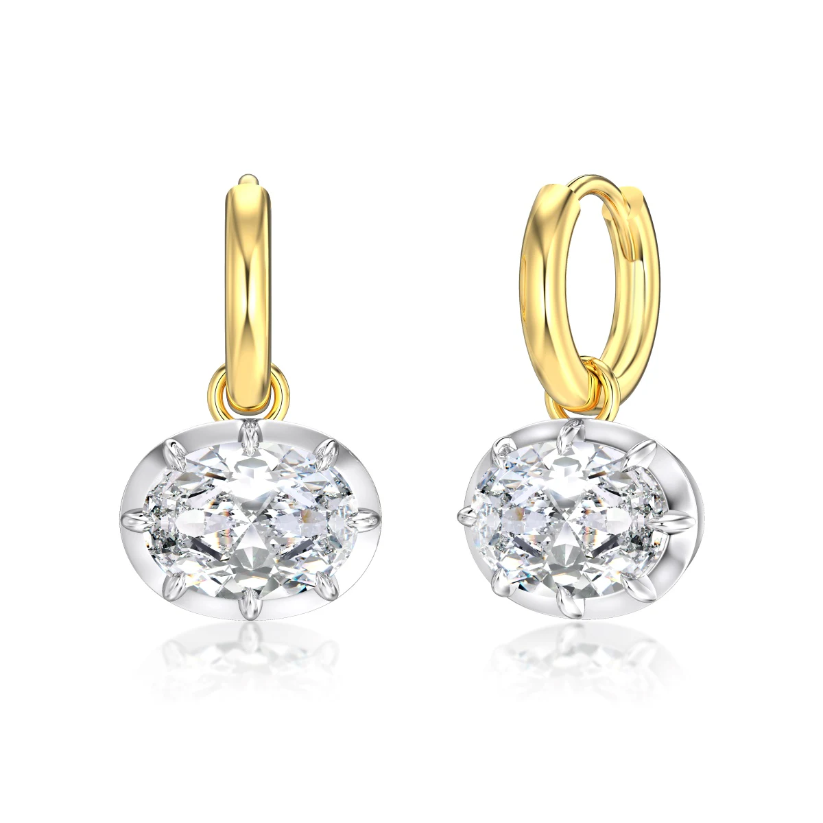Earrings · DY110416-S-D-WH