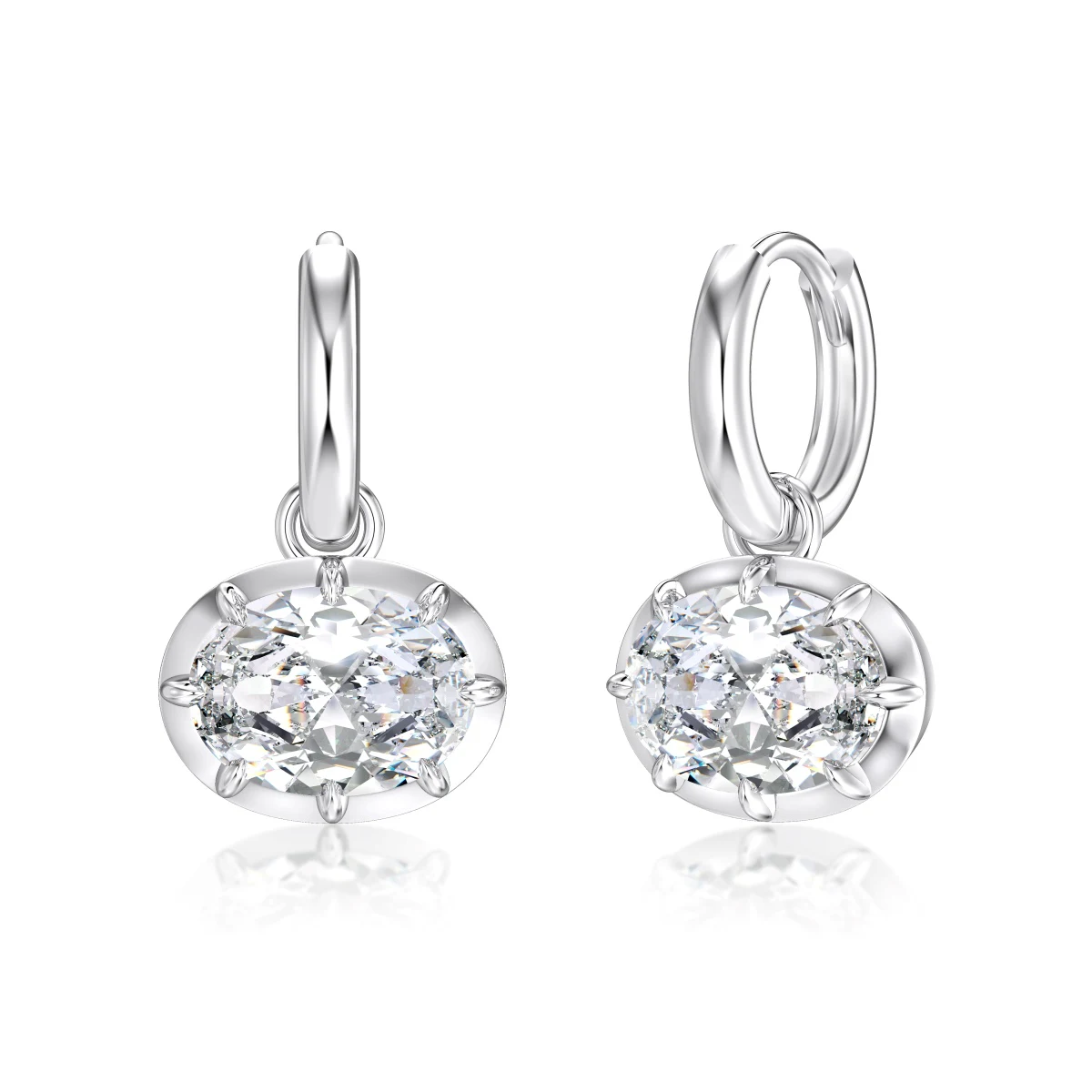 Earrings · DY110416-S-W-WH