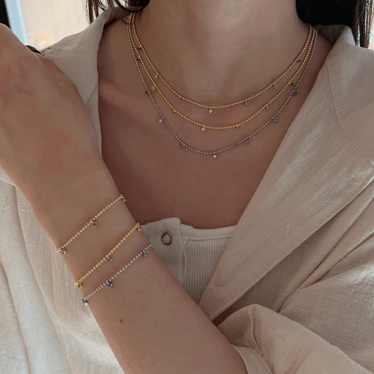 Bracelet · DY150726-S-W-CS