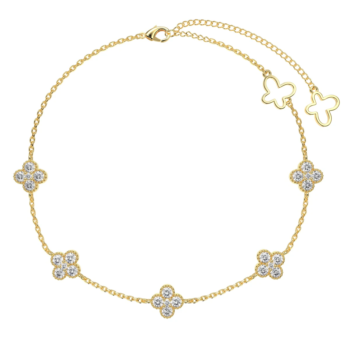 Anklet · DY160006-S-G-WH