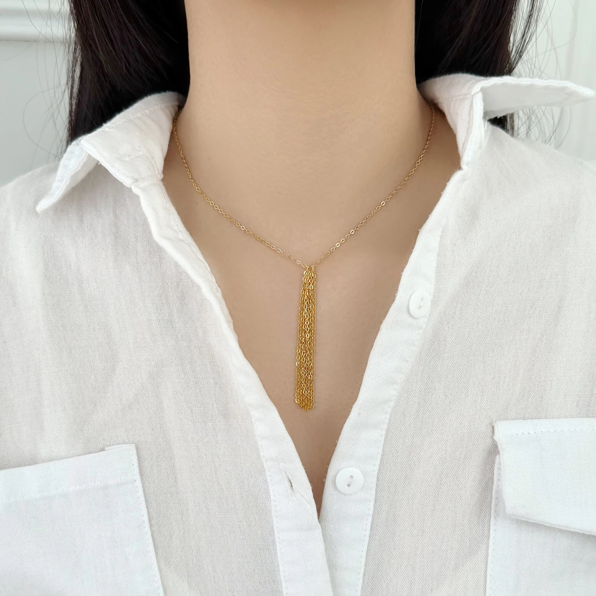 Necklace · DY191547-S-G-WH
