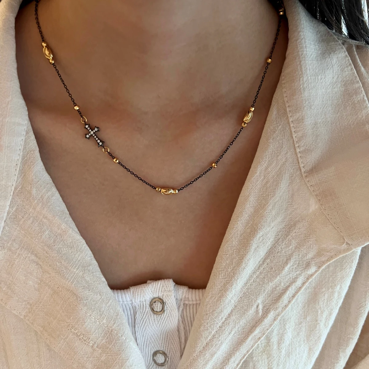 Necklace · DY191959-S-Q-WH